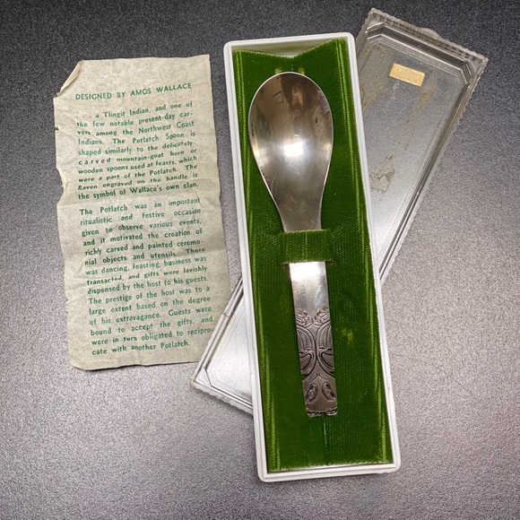 Sterling Silver Potlatch Spoon